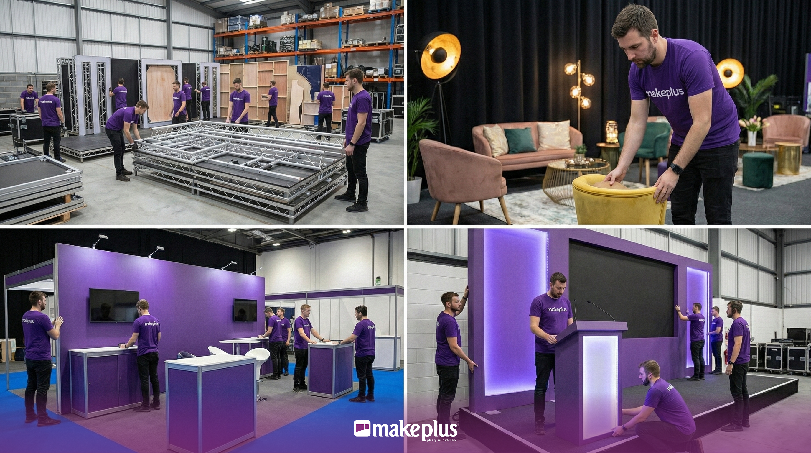 Location de matériel événementiel & scénographie